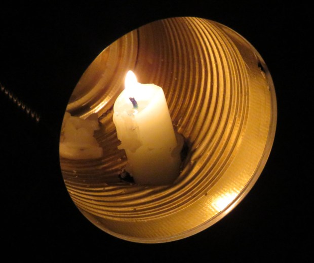 A "bug," an emergency lantern as described by Isabel Edwards.